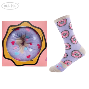 Raj-Pol Woman's Socks Donut 1 obraz