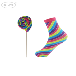 Raj-Pol Woman's Socks Lollipop obraz