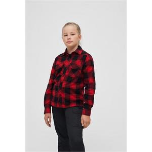 Dětská košile červená/černá obraz