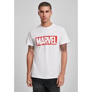 Bílé tričko s logem Marvel obraz