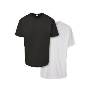 Organické základní tričko 2-balení černá+bílá obraz