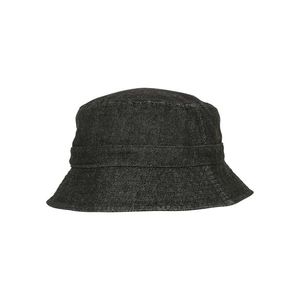 Denim Bucket Hat černo/šedá obraz