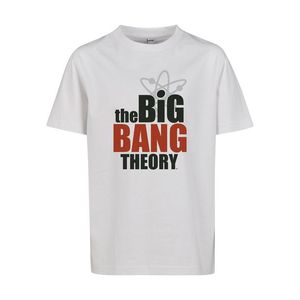Dětské tričko s logem Big Bang Theory bílé obraz