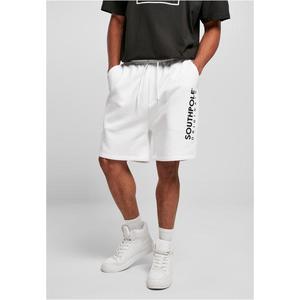 Southpole Basic Sweat Shorts bílé obraz