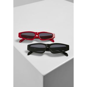 Sluneční brýle Lefkada 2-Pack černá/černá+červená/černá obraz