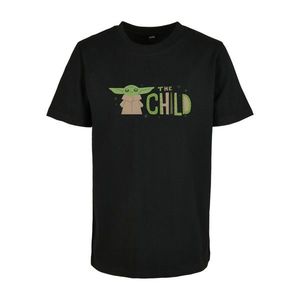 Dětské tričko Mandalorian The Child černé obraz