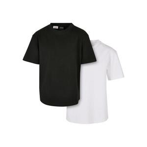 Chlapecké těžké oversized tričko 2-balení bílá+černá obraz