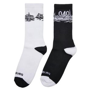 Ponožky Major City 040 2-Pack černá/bílá obraz
