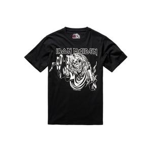 Iron Maiden Tee Shirt Design 3 (září ve tmavém pigmentu) černá obraz