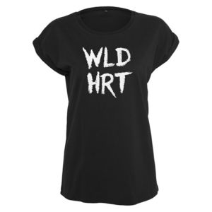Dámské tričko WLD HRT černé obraz