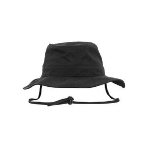 Černý klobouk rybář obraz