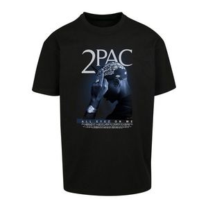 Tupac All F*ck the World 2.0 Oversize tričko černé obraz