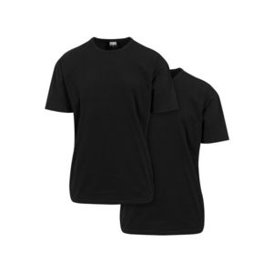 Oversized tričko 2-balení černá+černá obraz