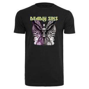 Černé tričko Deadly Sins obraz