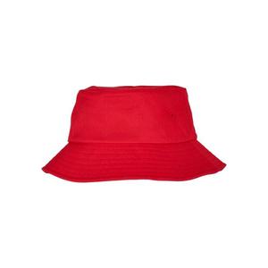 Dětská čepice Flexfit Cotton Twill Bucket, červená obraz