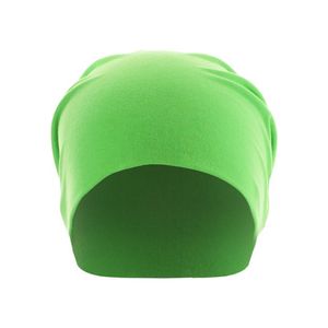 Žerzejová čepice neonová zelená obraz