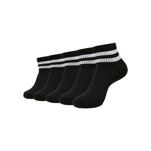 Sportovní ponožky s logem Half Cuff Logo po 5 baleních černé obraz