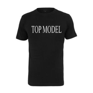 Top model tričko černé barvy obraz