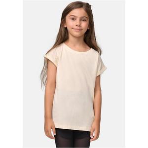 Dívčí organické tričko s prodlouženým ramenem whitesand obraz