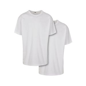 Organické základní tričko 2-balení bílá+bílá obraz
