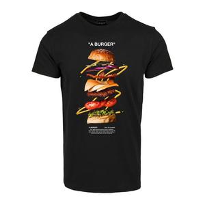 Černé burgerové tričko obraz