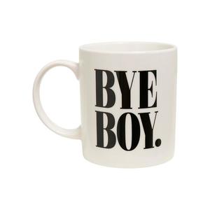 Bye Boy Cup bílý obraz