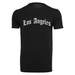 Černé tričko s nápisem Los Angeles obraz
