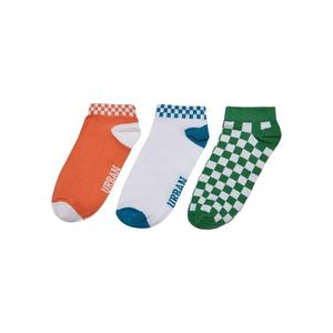 Kontroly ponožek do tenisek 3-balení oranžová/zelená/zelenozelená obraz