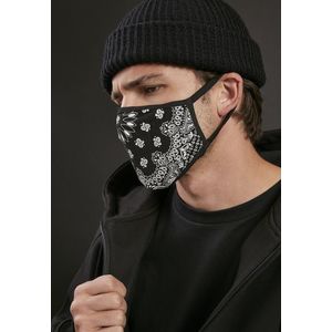 Bandana Face Mask 2-Pack black/white obraz