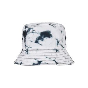 Batikový oboustranný bucket klobouk černo/bílý obraz