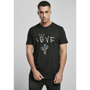 Černé tričko Love Cactus obraz