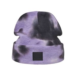 Čepice Dye Beanie - fialová/tmavě šedá obraz