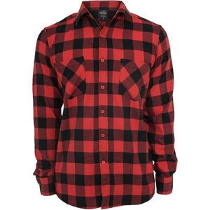 Chlapecká kostkovaná flanelová košile černo/červená obraz