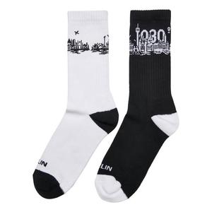 Ponožky Major City 030 2-Pack černá/bílá obraz