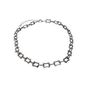 Řetízkový náhrdelník - stříbrné barvy obraz