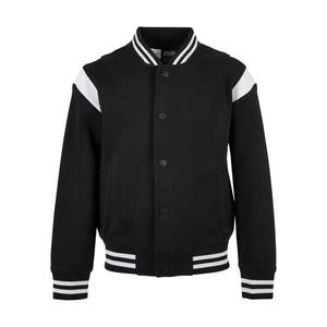 Chlapecká vložka College Sweat Jacket černo/bílá obraz