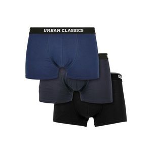 Organické boxerky 3-balení tmavě modré+námořnické+černé obraz