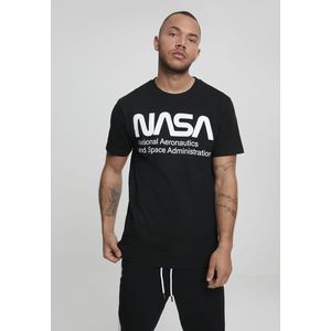 Černé tričko NASA Wormlogo obraz