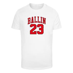 Ballin 23 Tričko s kulatým výstřihem bílé obraz
