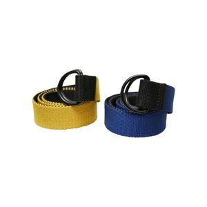 Easy D-Ring Belt Kids 2-Pack černá/královská+černá/žlutá obraz