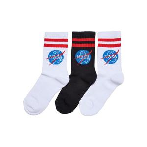 Ponožky NASA Insignia Kids 3-Pack bílá/černá obraz