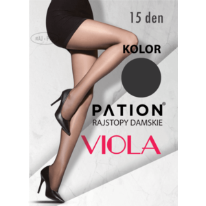 Raj-Pol Woman's Tights Pation Viola 15 DEN obraz