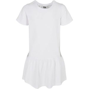 Dívčí šaty Valance Tričko bílé obraz