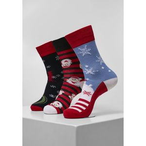 Vánoční ponožky Santa Ho - 3-Pack multicolor obraz