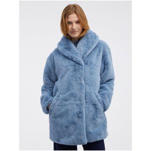 Orsay Modrý dámský kabát - Dámské obraz