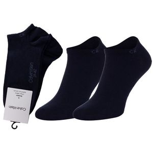 Calvin Klein Man's 2Pack Socks 701218707004 Navy Blue obraz