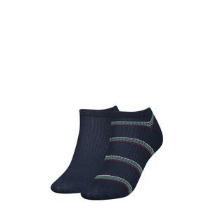 Tommy Hilfiger Woman's 2Pack Socks 701223804003 Navy Blue obraz