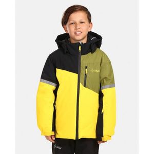 Chlapecká lyžařská bunda Kilpi FERDEN-JB Žlutá obraz