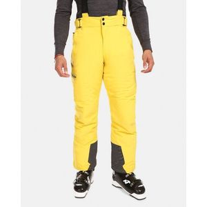 Pánské lyžařské kalhoty KILPI MIMAS-M Žlutá obraz