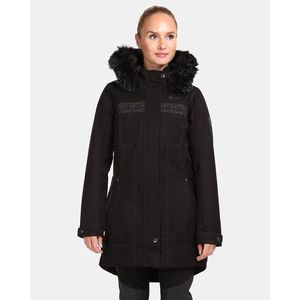 Černý dámský zimní kabát Kilpi PERU-W obraz